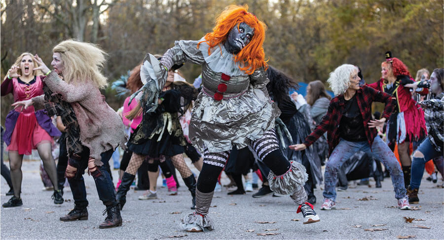 thrill the world is an annual