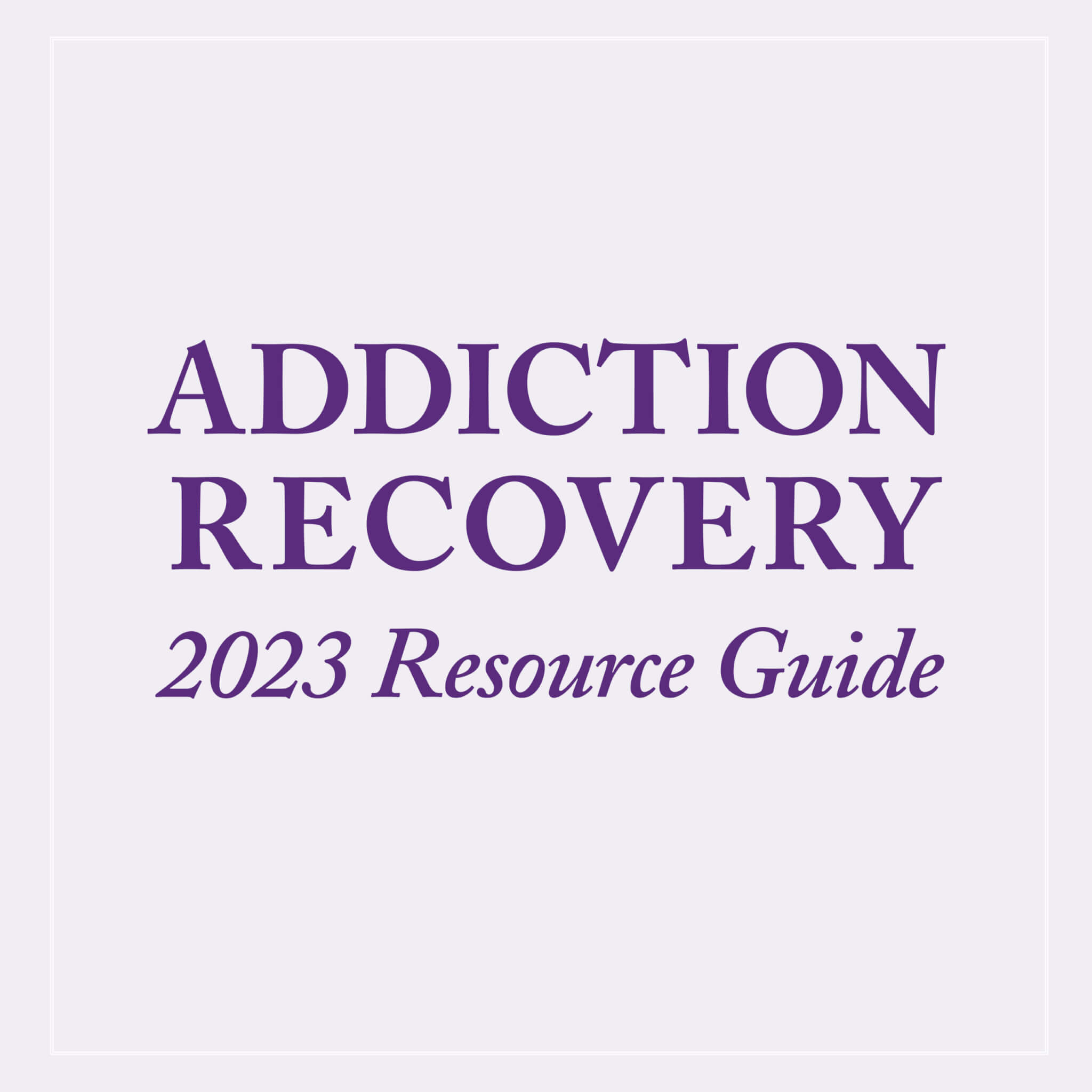 addiction recovery guide